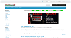 Desktop Screenshot of hondata.com